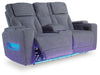 Studio Cave PWR REC Loveseat/CON/ADJ HDRST - alternate view 3