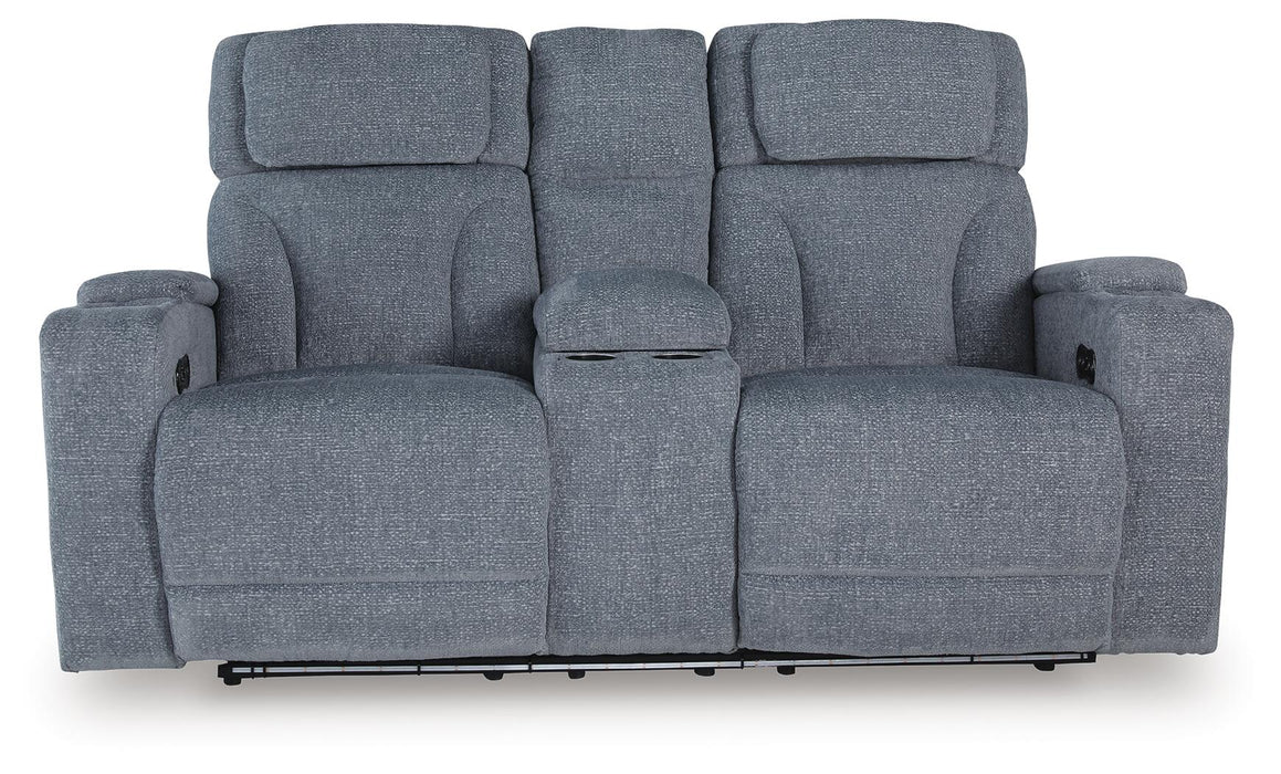 Studio Cave PWR REC Loveseat/CON/ADJ HDRST - alternate view 4