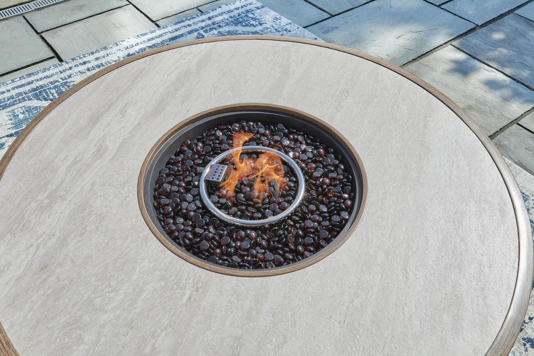 Rainier Ranch Round Fire Pit Table - alternate view 6