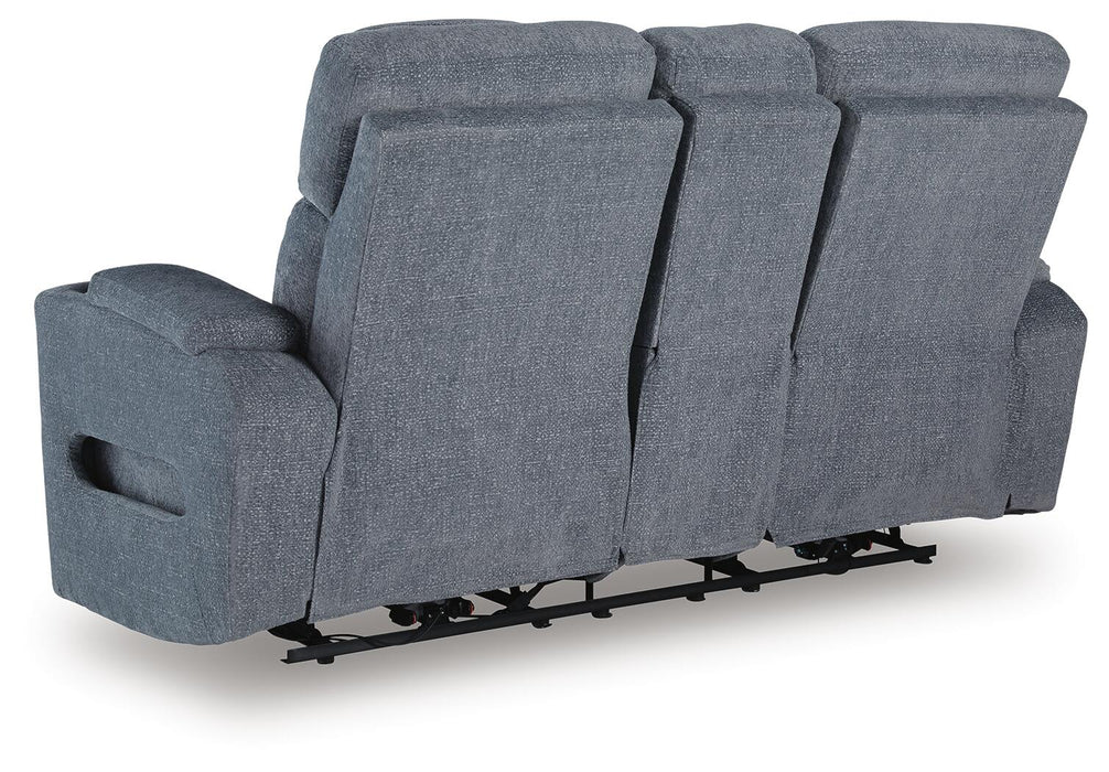 Studio Cave PWR REC Loveseat/CON/ADJ HDRST - alternate view 5