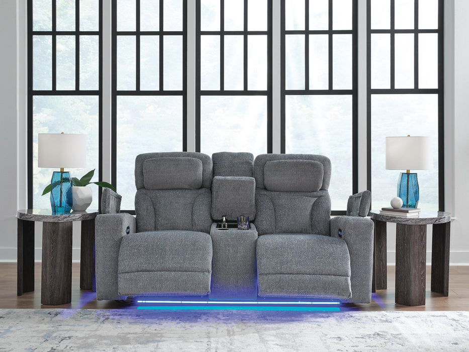 Studio Cave PWR REC Loveseat/CON/ADJ HDRST - alternate view 6