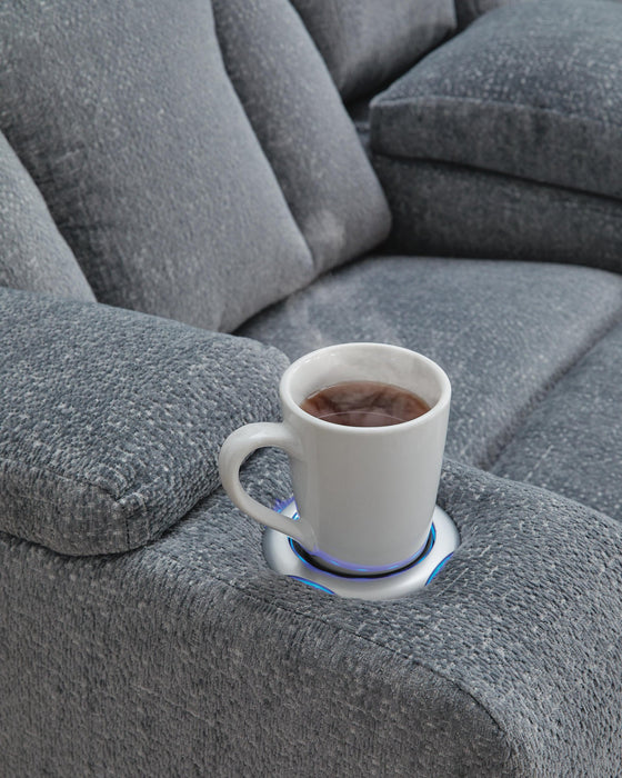 Studio Cave PWR REC Loveseat/CON/ADJ HDRST - alternate view 11