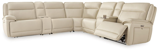 Double Deal 7-Piece Reclining Sectional with 2 Consoles - alternate view 2