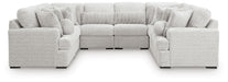 Cuddle Plush 8-Piece Sectional - alternate view 2