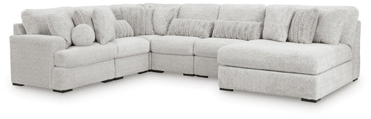 Cuddle Plush 6-Piece Sectional with Chaise - alternate view 2