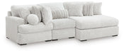 Cuddle Plush 3-Piece Sectional with Chaise - alternate view 2