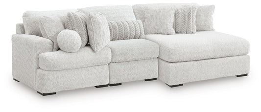 Cuddle Plush 3-Piece Sectional with Chaise - alternate view 2