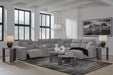 Modmax II 6-Piece Power Reclining Sectional with Chaise and Console - alternate view 3