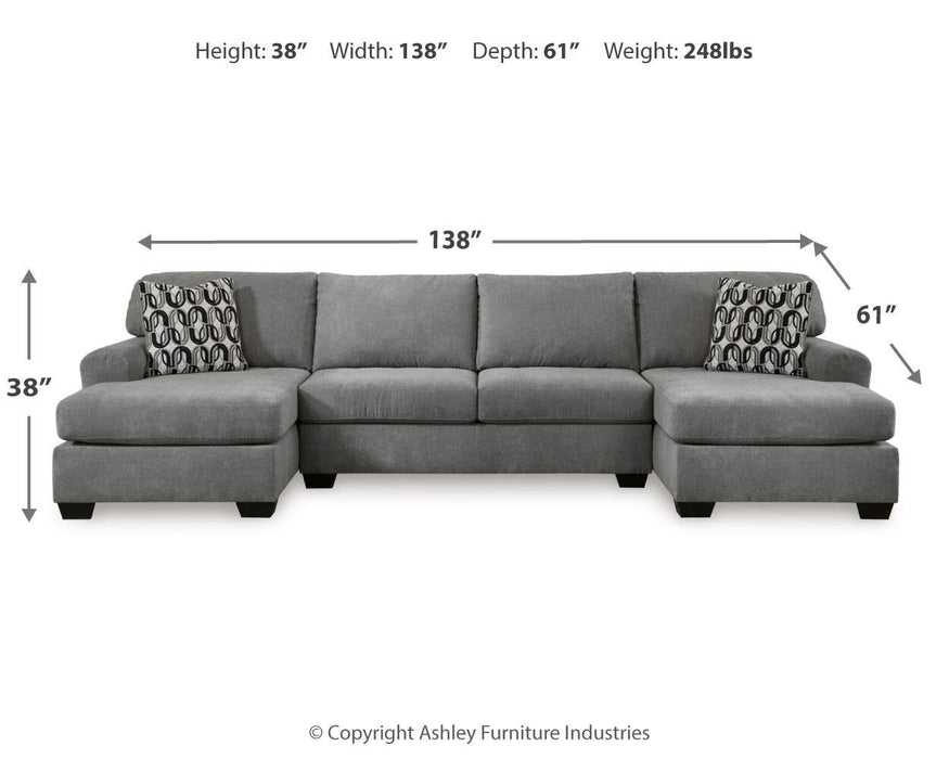 Birkdale Court 3-Piece Sectional - alternate view 4