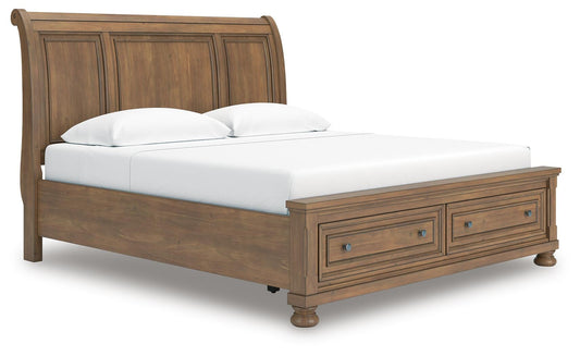 Feddinger King Storage Sleigh Bed - alternate view 2