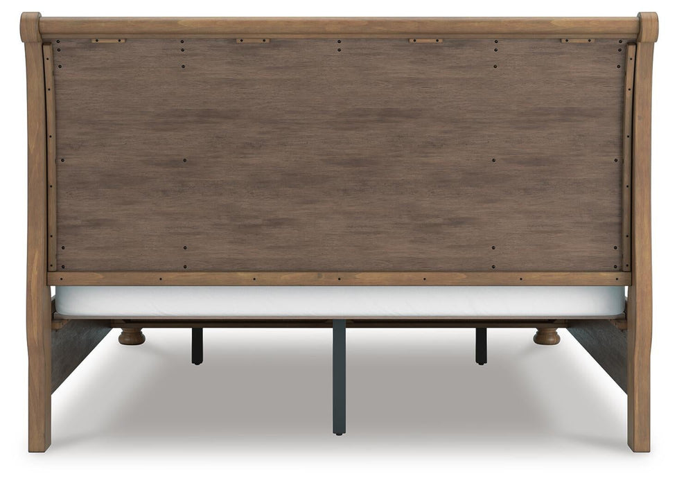 Feddinger King Storage Sleigh Bed - alternate view 6