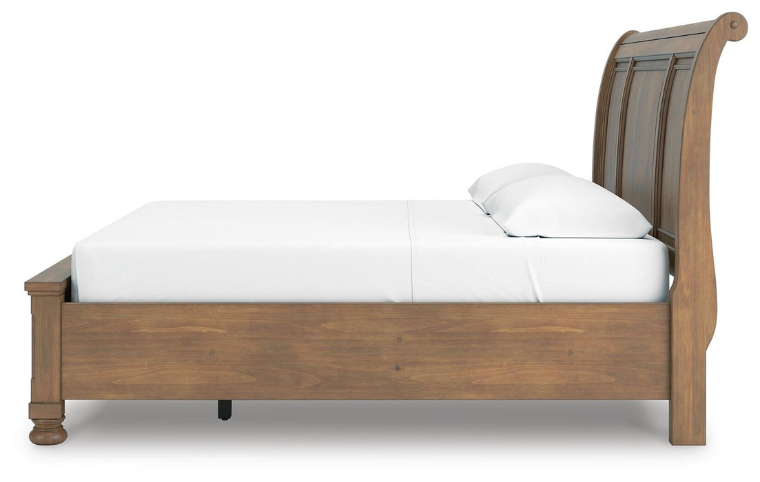 Feddinger King Storage Sleigh Bed - alternate view 8