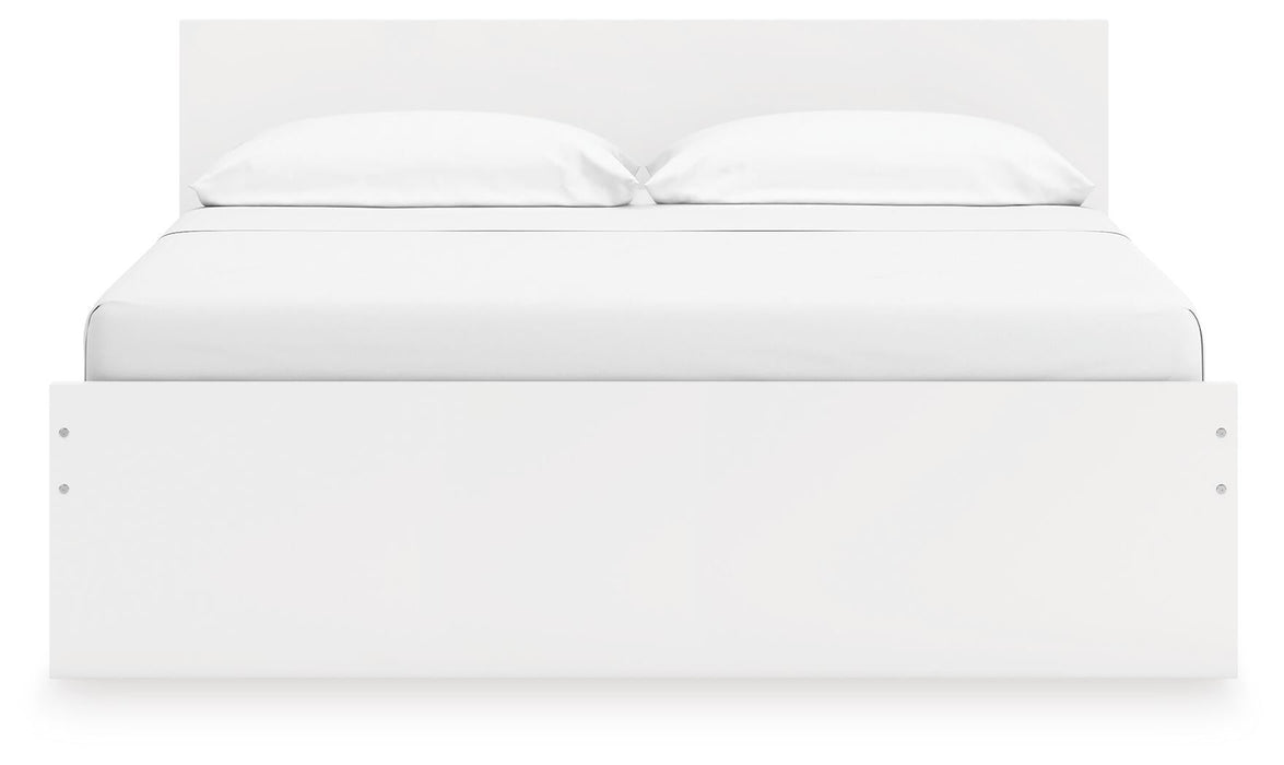 Onita King Panel Platform Bed with 2 Side Storage - alternate view 5