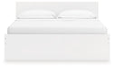 Onita King Panel Platform Bed with 2 Side Storage - alternate view 5