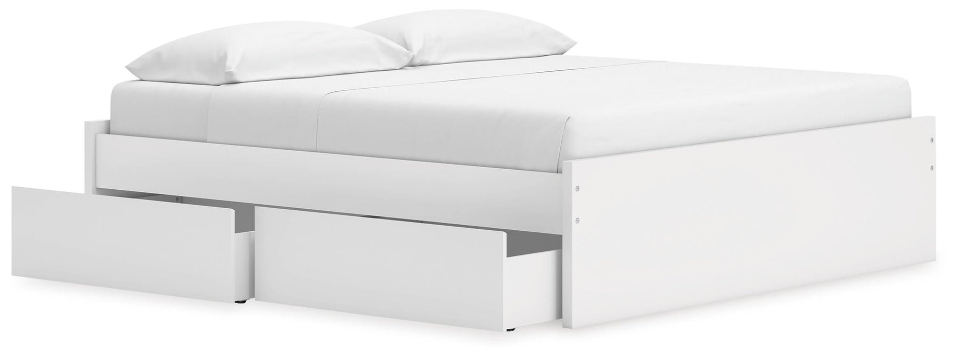 Onita King Platform Bed with 2 Side Storage - alternate view 3