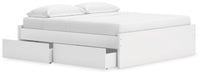 Onita King Platform Bed with 2 Side Storage - alternate view 3
