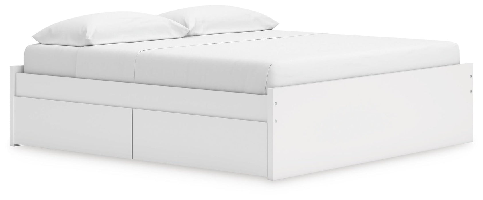 Onita King Platform Bed with 2 Side Storage - alternate view 2