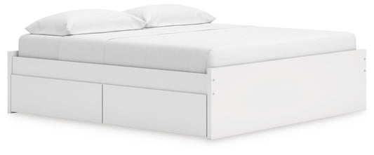 Onita King Platform Bed with 2 Side Storage - alternate view 2