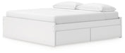 Onita King Platform Bed with 2 Side Storage - alternate view 6