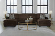 Kimlee 3-Piece Sectional with Double Chaise - alternate view 3