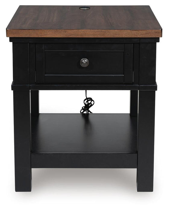 Wildenauer Rectangular End Table - alternate view 4
