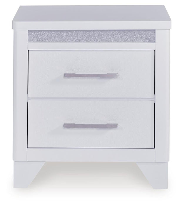 Jarlee Two Drawer Night Stand - alternate view 4