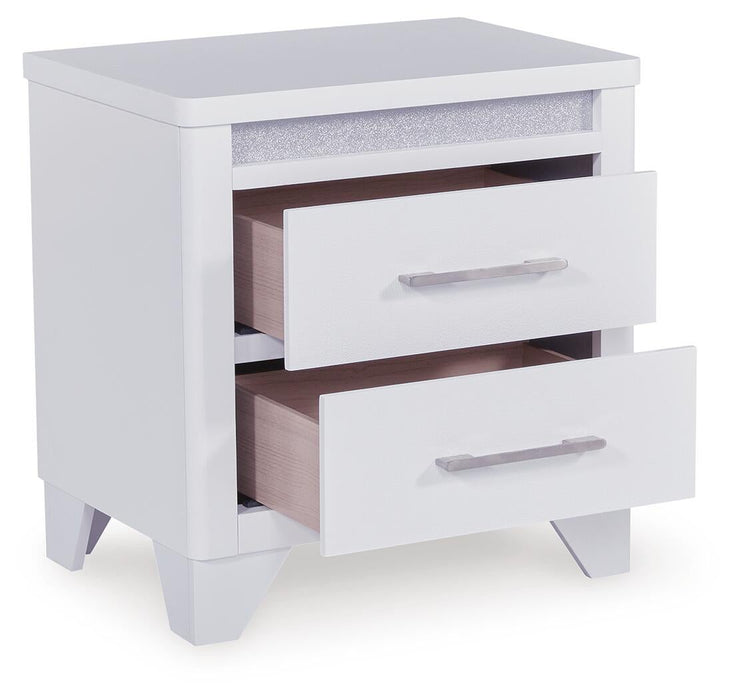 Jarlee Two Drawer Night Stand - alternate view 3
