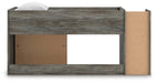 Frandern Twin Loft Bed with Bookcase Storage - alternate view 5