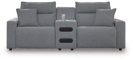 Modmax II 3-Piece Power Reclining Sectional with Audio Console - alternate view 2