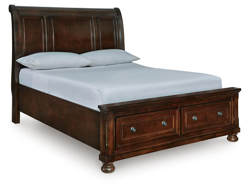 Porter Queen Sleigh Storage Bed - alternate view 2