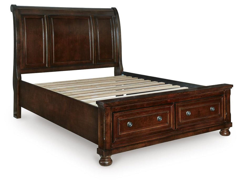 Porter Queen Sleigh Storage Bed - alternate view 3