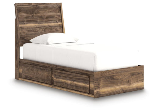Chirason Twin Panel Bed with Storage - alternate view 2