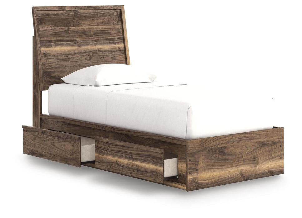 Chirason Twin Panel Bed with Storage - alternate view 4