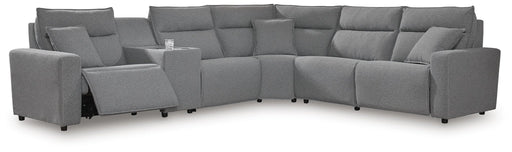 Modmax II 6-Piece Power Reclining Sectional with Console - alternate view 2