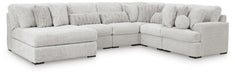Cuddle Plush 6-Piece Sectional with Chaise - alternate view 2