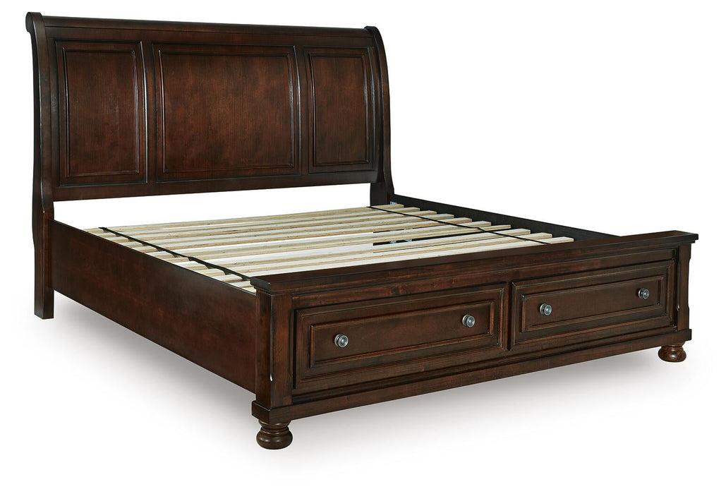 Porter King Sleigh Storage Bed - alternate view 3