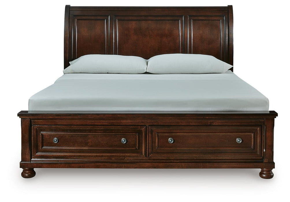 Porter King Sleigh Storage Bed - alternate view 4