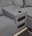 Modmax II 7-Piece Power Reclining Sectional with Chaise and Audio Consoles - alternate view 6