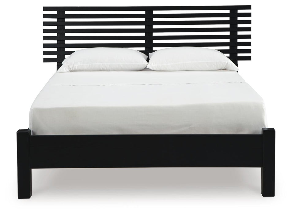 Danziar Full Slat Panel Bed - alternate view 4