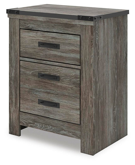 Frandern Two Drawer Night Stand - alternate view 2