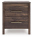 Calverson Two Drawer Night Stand - alternate view 4
