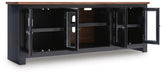 Wildenauer XL TV Stand w/Fireplace Option - alternate view 3