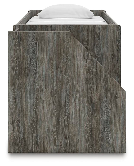 Frandern Twin Loft Bed with Drawer Storage - alternate view 7