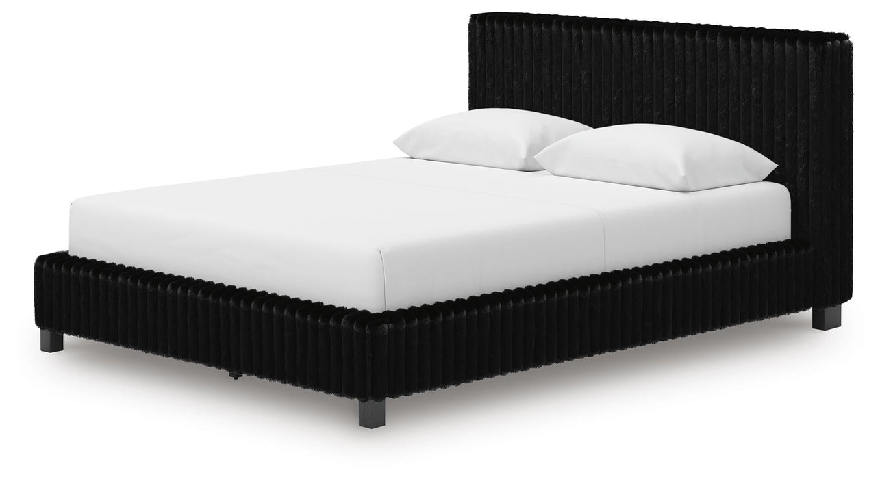 Zuraleus Queen Upholstered Bed - alternate view 4