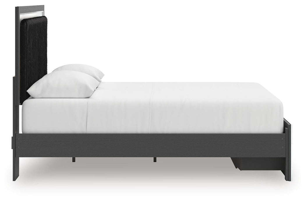 Zuraleus Queen Upholstered Panel Storage Bed - alternate view 9