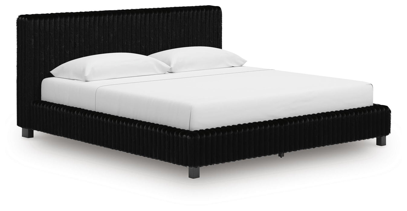 Zuraleus King Upholstered Bed - alternate view 2