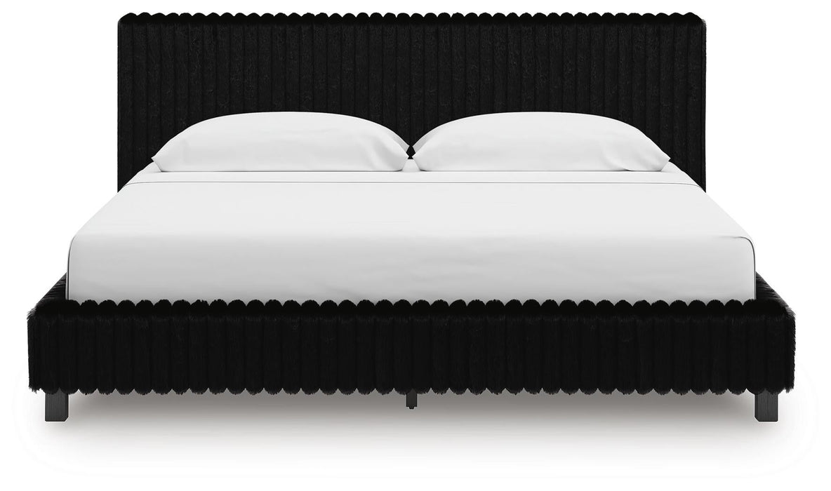 Zuraleus King Upholstered Bed - alternate view 5