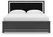 Zuraleus King Upholstered Panel Bed - alternate view 6