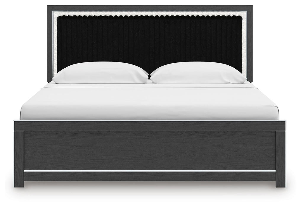 Zuraleus King Upholstered Platform Bed - alternate view 6