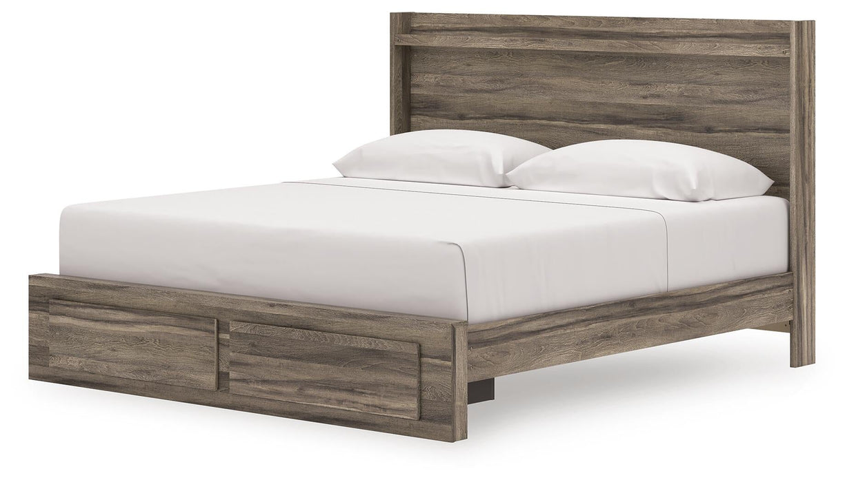 Elbrim King Panel Storage Bed - alternate view 3